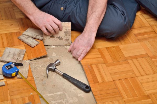 Handyman Floor Repair in Milford