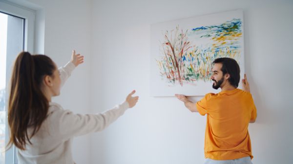 Artwork Hanging in Milford
