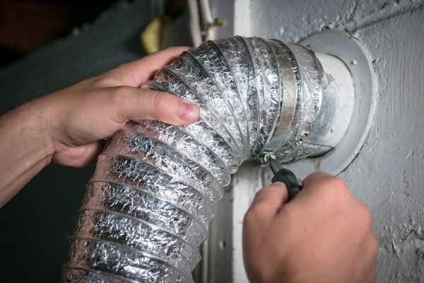 Dryer Duct Replacement in Milford