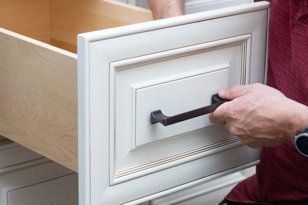 Cabinet Handle Installation in Milford