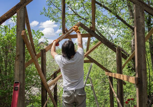 Wood Pergola Repair in Milford