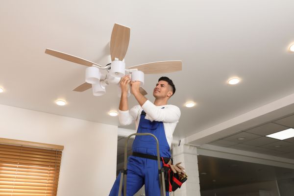 Ceiling Fan Bulb Replacement in Milford